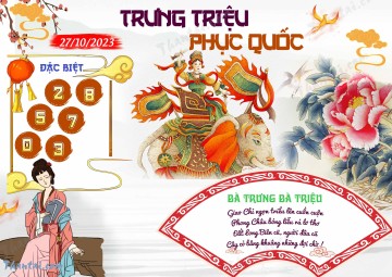 Trưng Triệu Phục Quốc 27/10/2023