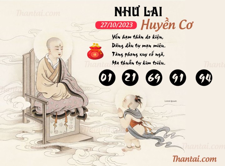 NHƯ LAI HUYỀN CƠ 12/10/2023