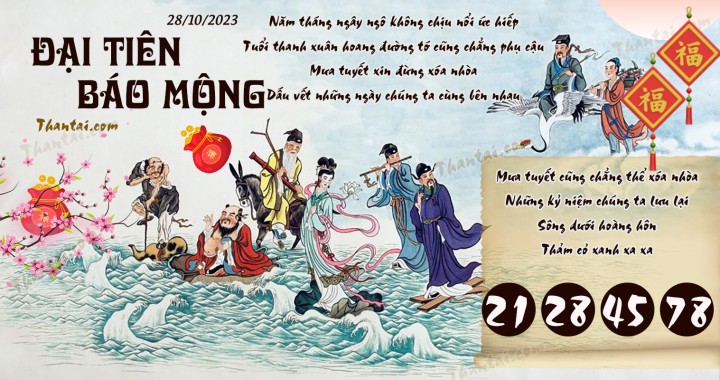 Đại Tiên Báo Mộng 13/10/2023