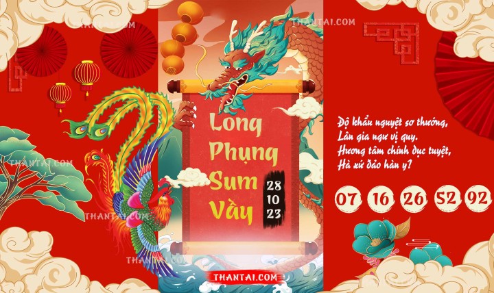 Long Phụng Sum Vầy 13/10/2023
