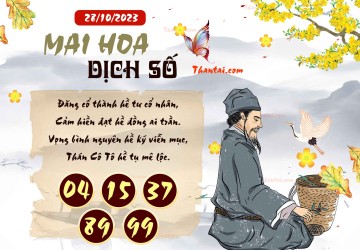 Mai Hoa Dịch Số 28/10/2023