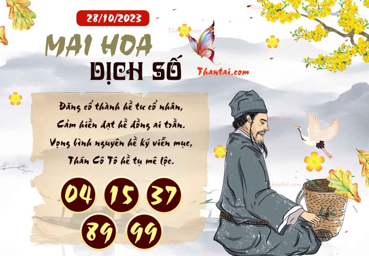 Mai Hoa Dịch Số 13/10/2023