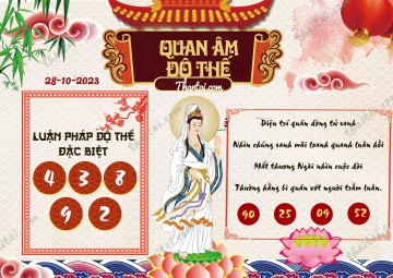 Quan Âm Độ Thế 28/10/2023