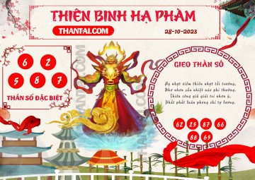 Thiên Binh Hạ Phàm 28/10/2023