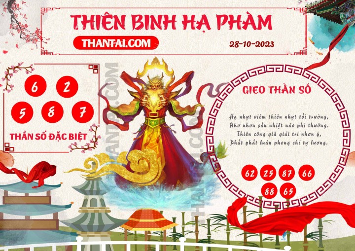 Thiên Binh Hạ Phàm 13/10/2023