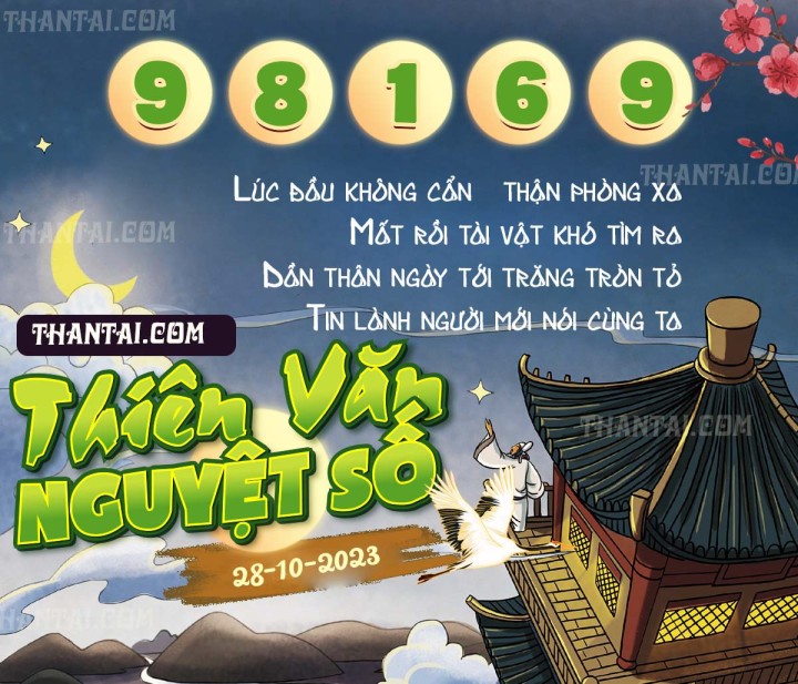THIÊN VĂN NGUYỆT SỐ 13/10/2023
