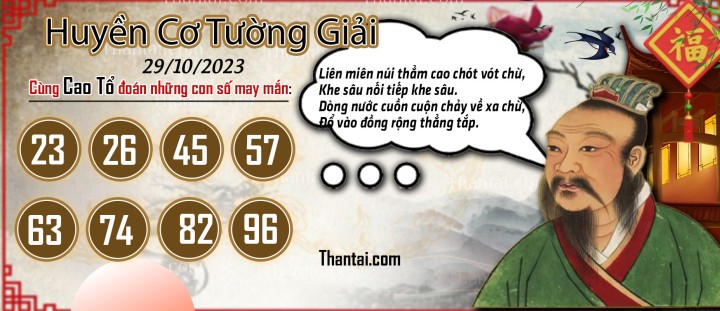 Huyền Cơ Tường Giải 14/10/2023