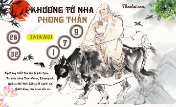 Khương Tử Nha Phong Thần 29/10/2023