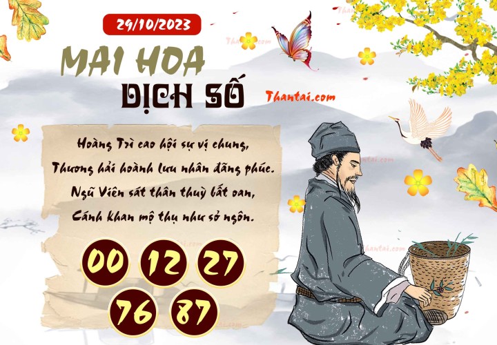 Mai Hoa Dịch Số 14/10/2023