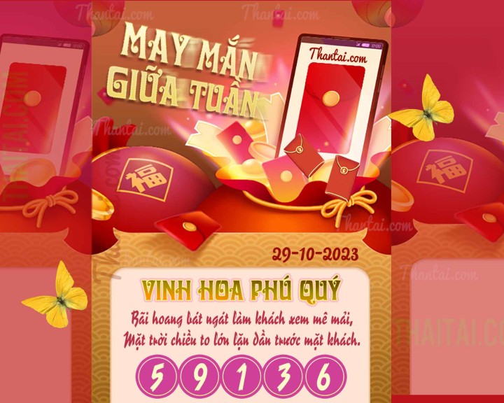 May Mắn Giữa Tuần 14/10/2023