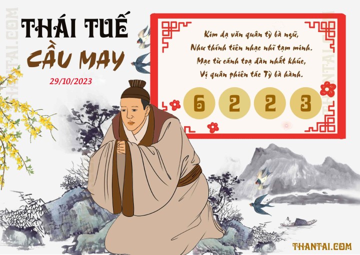 Thái Tuế Cầu May 14/10/2023