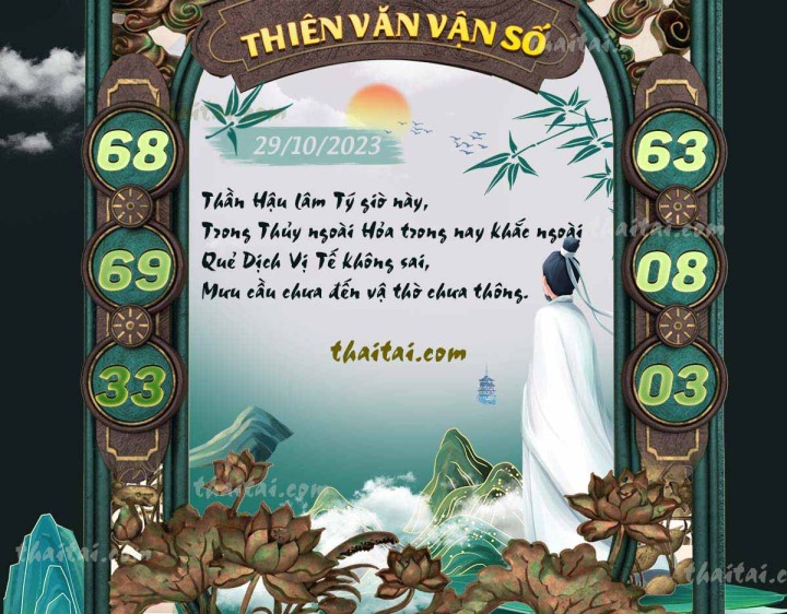 THIÊN VĂN VẬN SỐ 14/10/2023