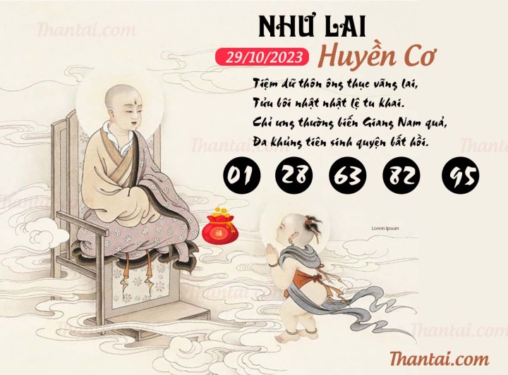 NHƯ LAI HUYỀN CƠ 14/10/2023