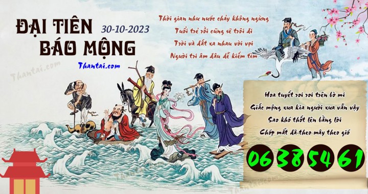 Đại Tiên Báo Mộng 15/10/2023