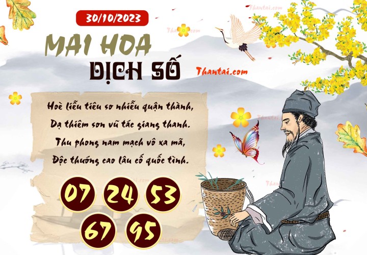 Mai Hoa Dịch Số 15/10/2023