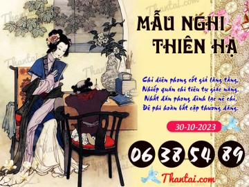 Mẫu Nghi Thiên Hạ 30/10/2023