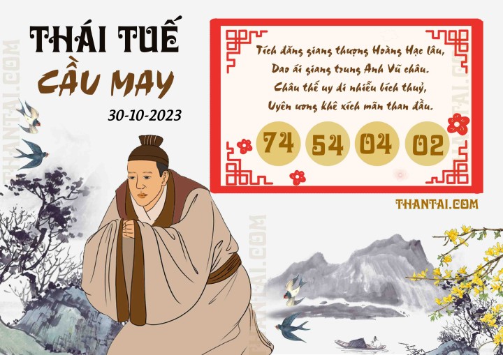 Thái Tuế Cầu May 15/10/2023