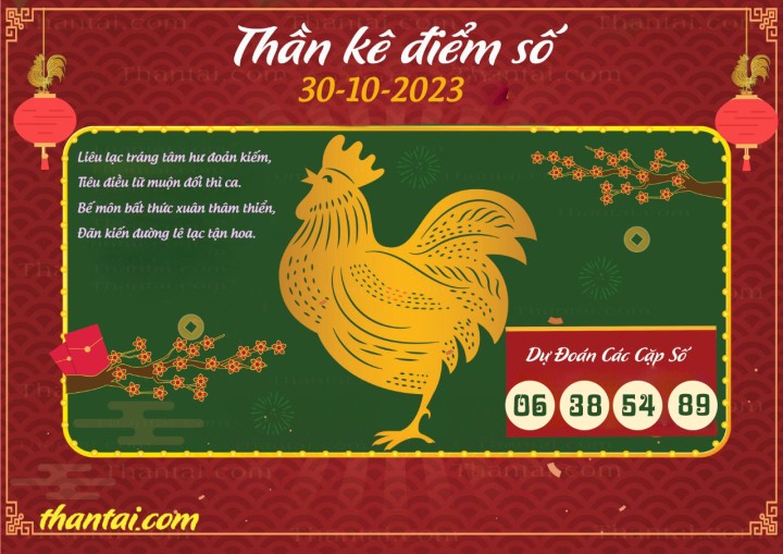 Thần Kê Điểm Số 15/10/2023
