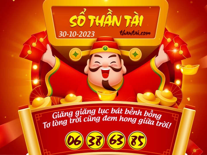 SỔ THẦN TÀI 15/10/2023
