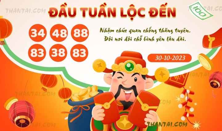 ĐẦU TUẦN LỘC ĐẾN 15/10/2023