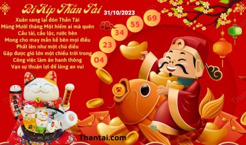 Bí Kíp Thần Tài 31/10/2023