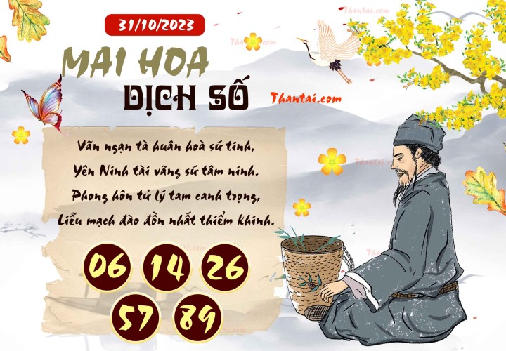 Mai Hoa Dịch Số 16/10/2023