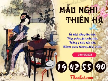 Mẫu Nghi Thiên Hạ 31/10/2023