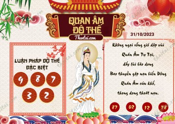 Quan Âm Độ Thế 31/10/2023