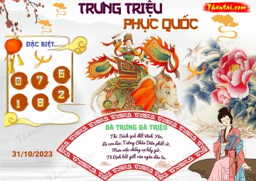 Trưng Triệu Phục Quốc 31/10/2023