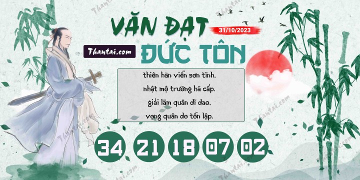 Văn Đạt Đức Tôn 16/10/2023