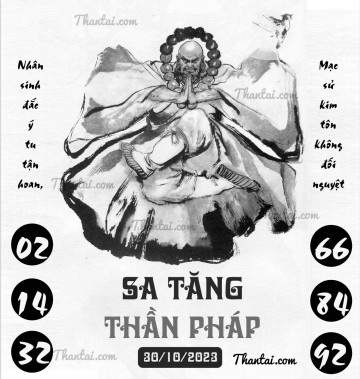 SA TĂNG THẦN PHÁP 30/10/2023