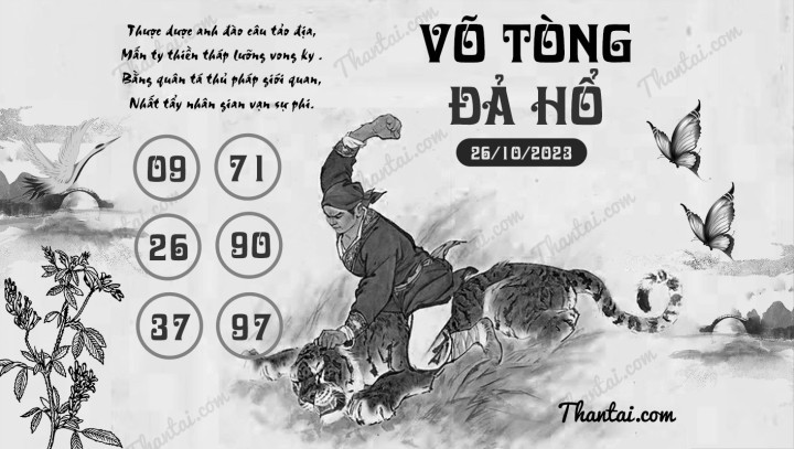 VÕ TÒNG ĐẢ HỔ 11/10/2023