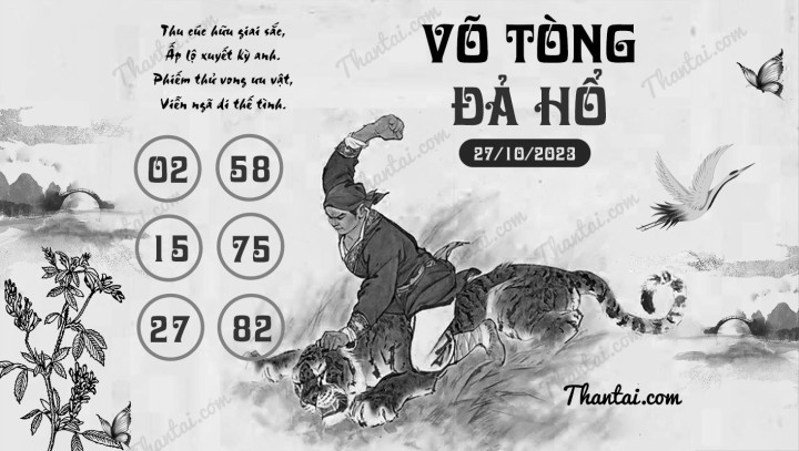 VÕ TÒNG ĐẢ HỔ 12/10/2023