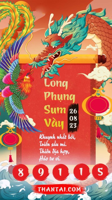 Long Phụng Sum Vầy 26/08/2023