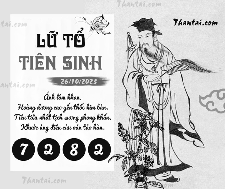 LỮ TỔ TIÊN SINH 11/10/2023