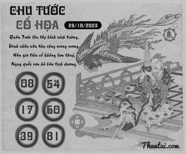CHU TƯỚC CỔ HỌA 13/10/2023