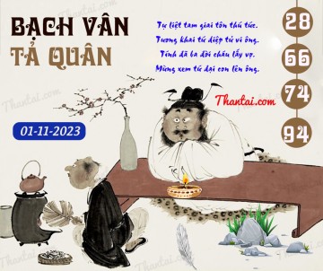 Bạch Vân Tả Quân 01/11/2023