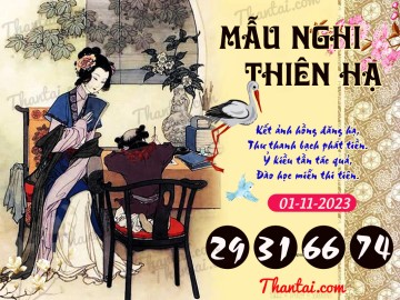 Mẫu Nghi Thiên Hạ 01/11/2023