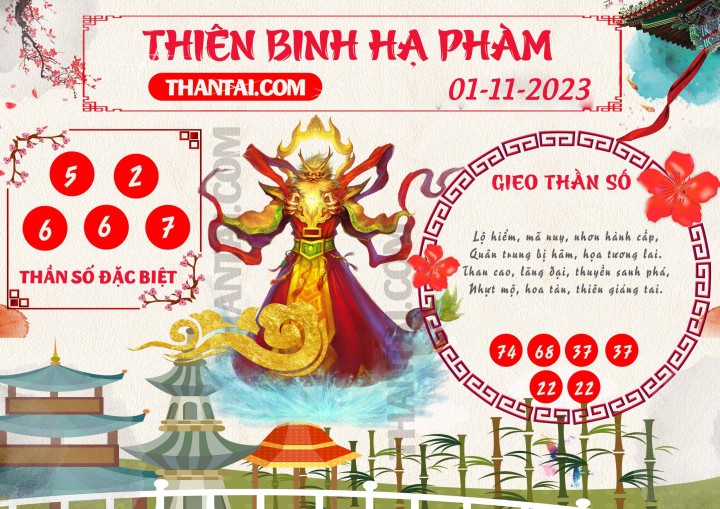 Thiên Binh Hạ Phàm 17/10/2023