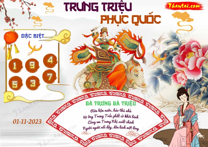 Trưng Triệu Phục Quốc 17/10/2023