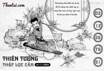 THIÊN TƯỚNG THẬP LỤC CẦU 01/11/2023