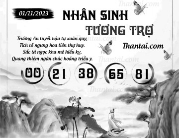 NHÂN SINH TƯƠNG TRỢ 01/11/2023