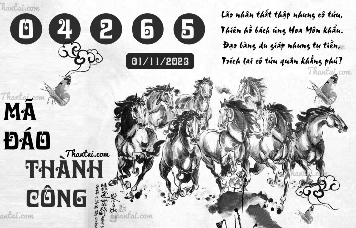 MÃ ĐÁO THÀNH CÔNG 17/10/2023