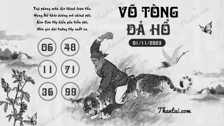 VÕ TÒNG ĐẢ HỔ 17/10/2023