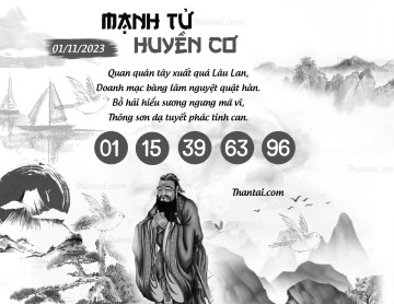 MẠNH TỬ HUYỀN CƠ 01/11/2023