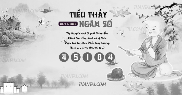 TIỂU THẦY NGÂM SỐ 17/10/2023