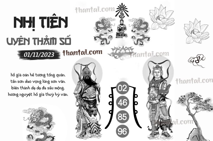 NHỊ TIÊN UYÊN THÂM SỐ 17/10/2023