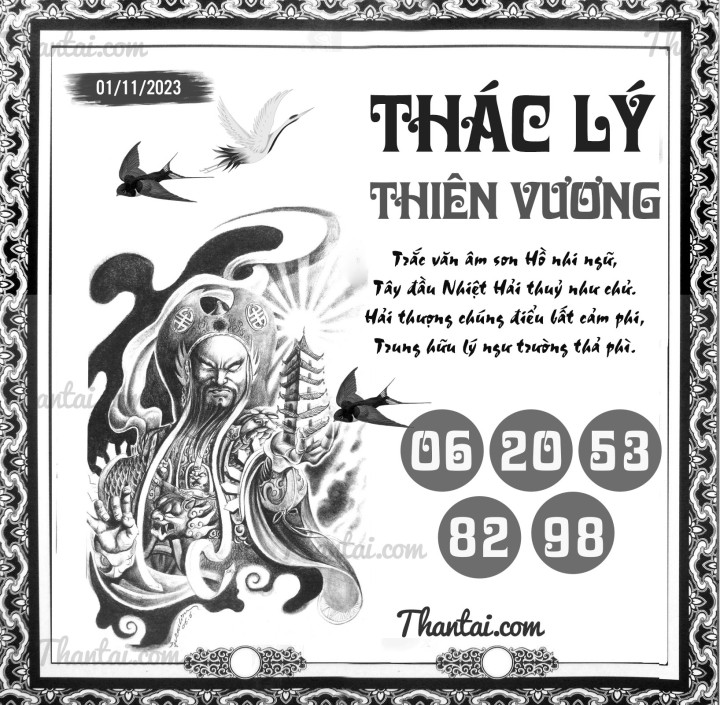THÁC LÝ THIÊN VƯƠNG 17/10/2023