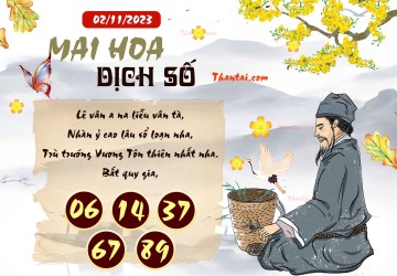 Mai Hoa Dịch Số 02/11/2023