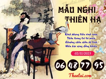 Mẫu Nghi Thiên Hạ 02/11/2023